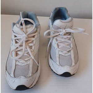 Dr. Scholls Vortex, Leather Tennis Shoes w/ Gel Cushion, White, Women's, Size 6